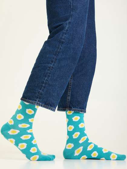 Mint & Oak Men
                    Printed Above Ankle-Length Socks