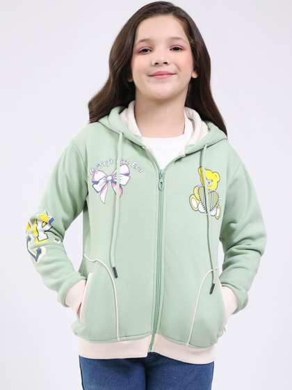Monte Carlo Girls
                    Printed Hooded Sweatshirt