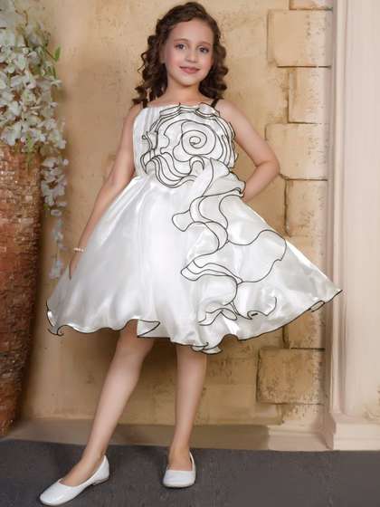 Lagorii Applique Fit
                      & Flare Dress