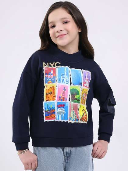 Monte Carlo Girls
                    Printed Sweatshirt