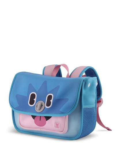 Vaya Kids Graphic
                    Printed Sky Blue School Backpack