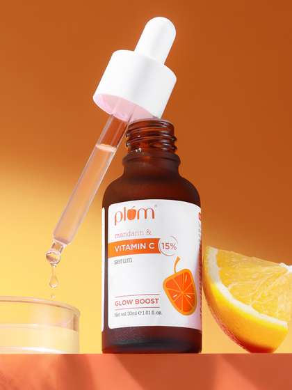 Plum 15% Vitamin C
                        Glow Face Serum To Fight Dark Spots &
                        Pigmentation - 30ml
