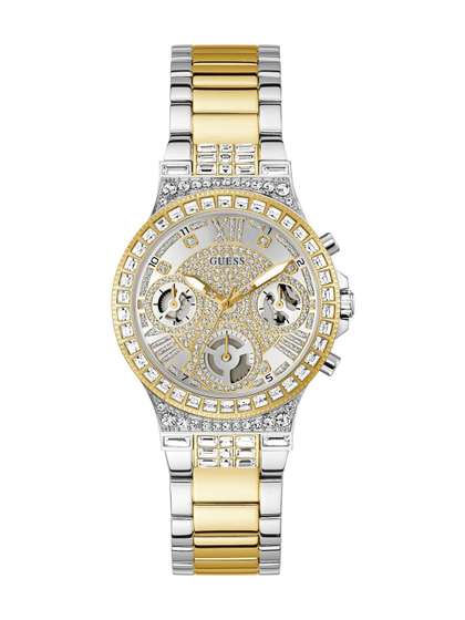 GUESS Round 36mm
                        Silver Dial Analog Women Watch - GW0320L7