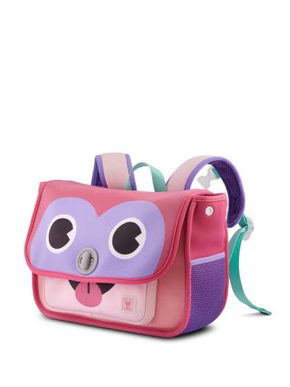 Vaya Girls Graphic
                    Printed Pink Love School Backpack