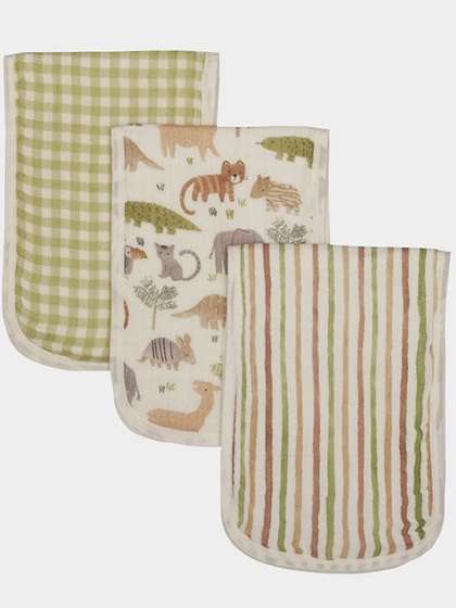 mothercare Infants
                      Pack Of 3 Printed Bibs