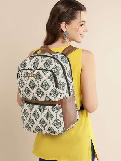 Anouk Women Ethnic
                        Motifs Printed 14 Inch Laptop Backpack