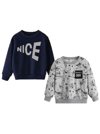 Be Perfect Unisex Kids
                    Printed Sweatshirt