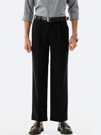 Snitch Men Pleated
                        Trousers