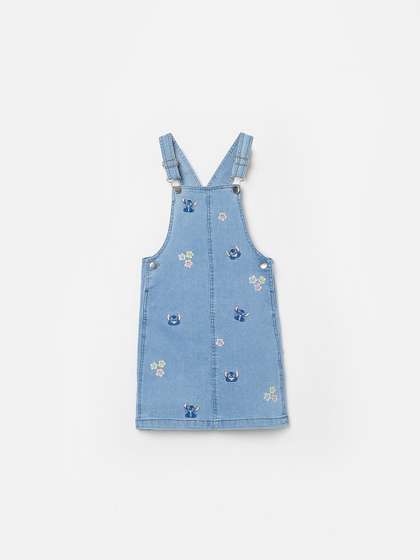 Fame Forever by
                    Lifestyle Girls Embroidered Cotton Dungaree