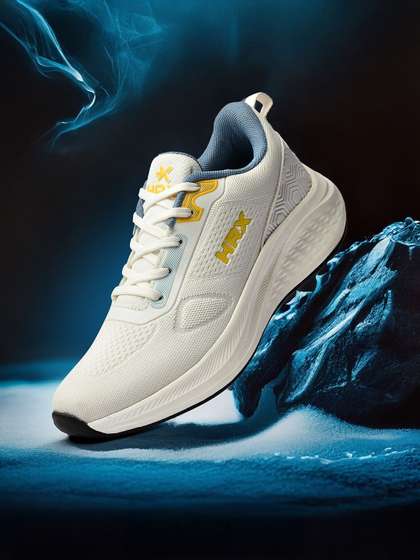 HRX by Hrithik
                        Roshan Men Running 3D Grip Non-Marking Sports
                        Shoes