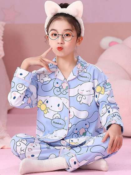 4JSTAR Unisex Kids
                    Printed Shirt with Pyjamas