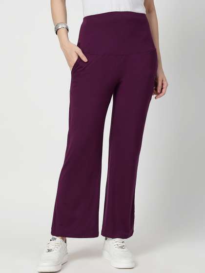 House Of Zelena
                        Women High-Rise Maternity Trousers