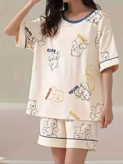 4JSTAR Unisex Kids
                          Printed T-shirt with Shorts