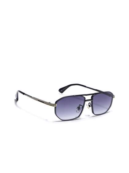 Voyage Unisex
                          Rectangle Sunglasses with UV Protected Lens
                          2631MG7534
