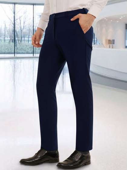 Integration Men's
                        Premium Stretchable Sweat Wicking Auto Fit Flex
                        Waist Formal Trousers