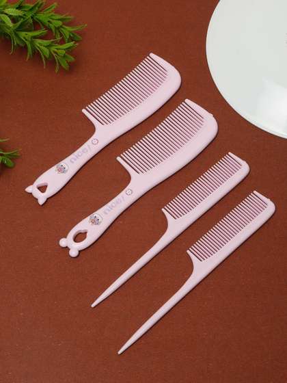 Stoln Girls Set Of 4
                    Hair Combs - Pink