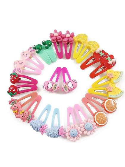 PUCHKOO Girls Pack of 20
                    Tic Tac Hair Clip