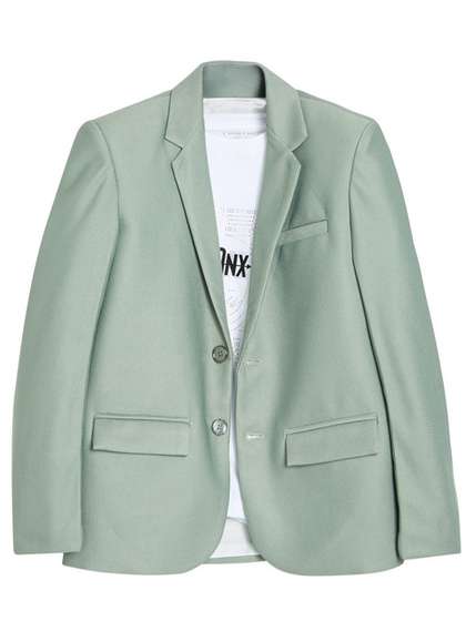 CHARCHIT Boys
                      Self-Design Blazer With T-Shirt