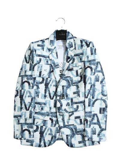 CAVIO Boys Printed
                      Pure Cotton Blazers With T-shirt