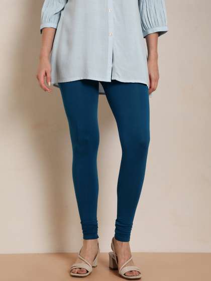 TWIN BIRDS Churidar
                        Length Slip-On Leggings