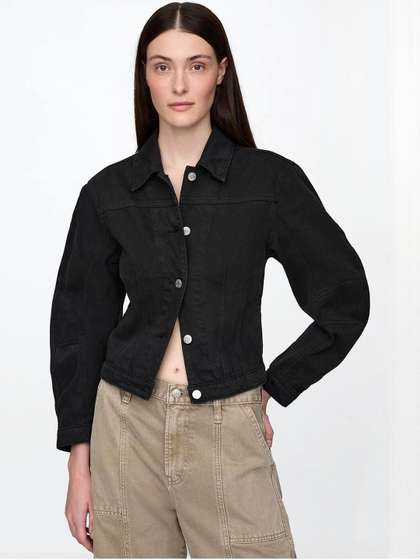 GAP Loose Fit
                          Spread Collar Trucker Jackets