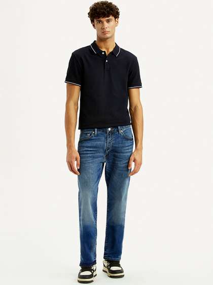 Levis Men Relaxed Fit Mid-Rise Jeans