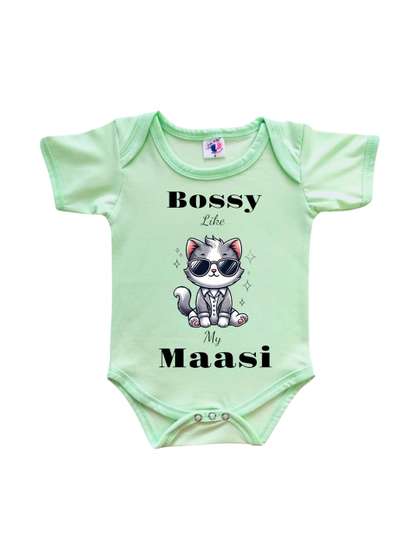 Cute Pals Bossy Like My
                    Maasi Print Dress Romper Bodysuit Outfit