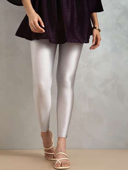TWIN BIRDS Women
                          Shimmer Ankle Length Leggings