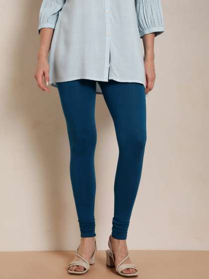 TWIN BIRDS
                          Churidar-Length Leggings