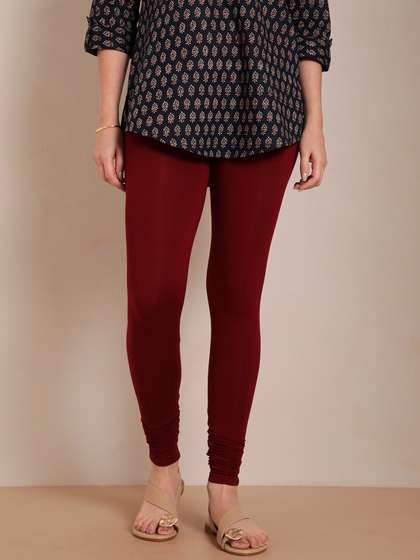 TWIN BIRDS Plus Size
                        Women Super Stretch Viscose Churidar Length
                        Leggings