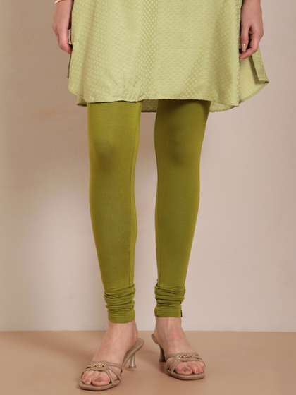 TWIN BIRDS
                        Churidar-length Leggings
