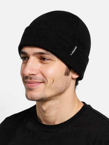 WROGN Unisex Solid Cuff
                    Beanie