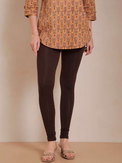 TWIN BIRDS Churidar
                        Length Slip-On Leggings