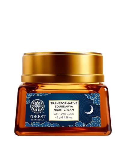 Forest Essentials
                        Transformative Soundarya Anti Ageing Night Cream
                        With 24K Gold - 45g