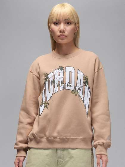 Nike Jordan Brooklyn
                        Fleece Women's Realtree Crew-Neck Sweatshirt