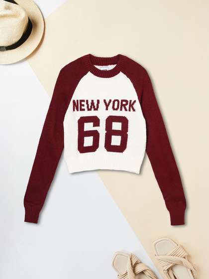 max Girls
                      Colourblocked Crop Pullover