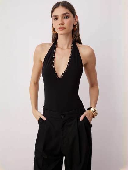 Trendyol Women
                        Halter Neck Bodysuit