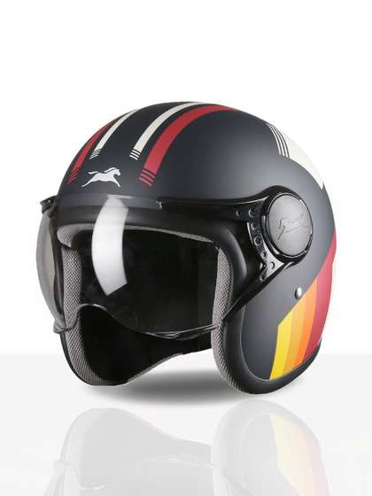 TVS Unisex Cruisetown
                      Open Face Lightweight Helmet DOT & ISI
                      Certified