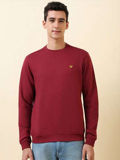 Allen Solly Men Crew
                        Neck Pullover Sweatshirt