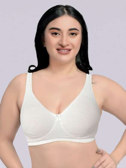 Inner Sense Bamboo
                        Cotton Plus size Everyday Non-Padded Encircled
                        Side Support bra