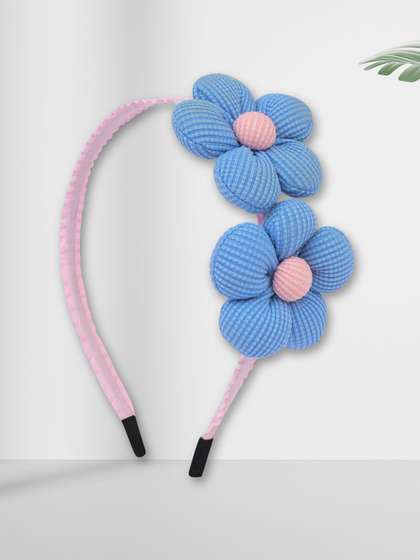 Asthetika Kids Girls
                    Floral Embellished Hairband