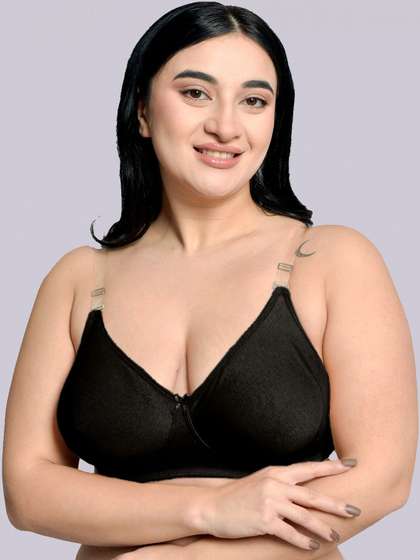 Inner Sense Bamboo
                      Cotton plus size Non-padded comfortable Backless
                      bra