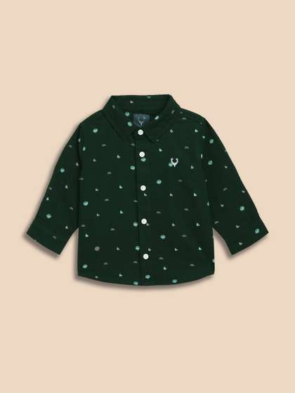 Allen Solly Junior Boys
                    Conversational Printed Spread Collar Pure Cotton
                    Casual Shirt