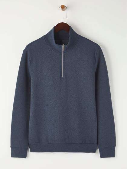 Trendyol Men Mock
                        Collar Sweatshirt