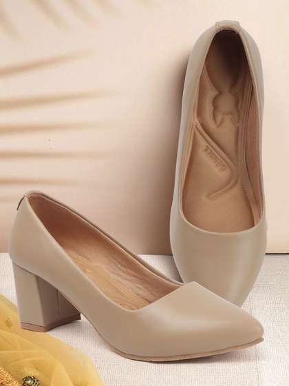 Denill Women
                          Pointed Toe Block Pumps