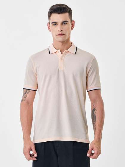Snitch Men Solid Cotton T-shirt