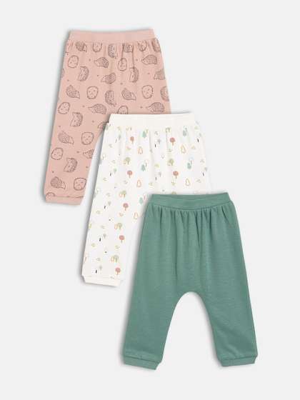 MINI KLUB Boys Pack Of
                      4 Printed Pure Cotton Jogger