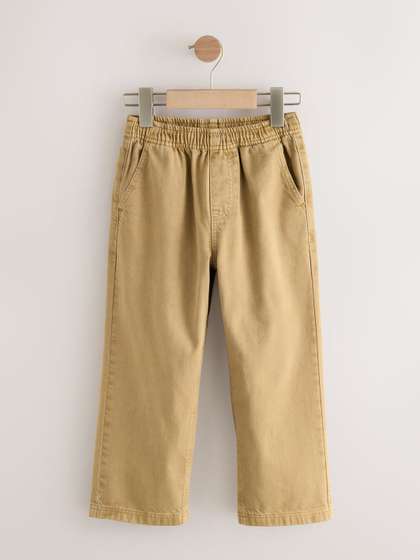 NEXT Boys Wide Leg Pure
                    Cotton Trousers