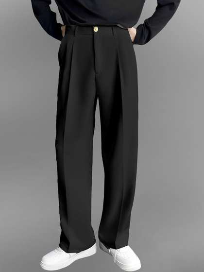 Moda Rapido Men
                          Relaxed Loose Fit Formal Trouser