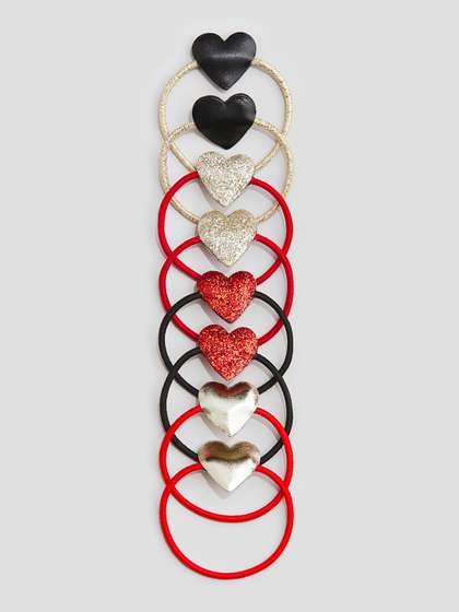 H&M 8-Pack
                      Appliqud Hair Elastics